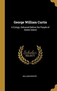 Couverture_George William Curtis