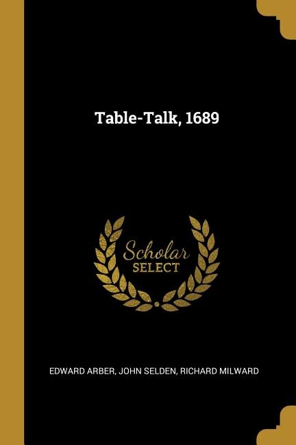 Couverture_Table-Talk, 1689