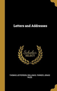 Front cover_Letters and Addresses