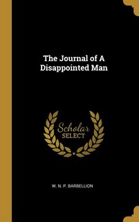 Couverture_The Journal of A Disappointed Man