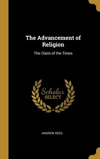 Front cover_The Advancement of Religion