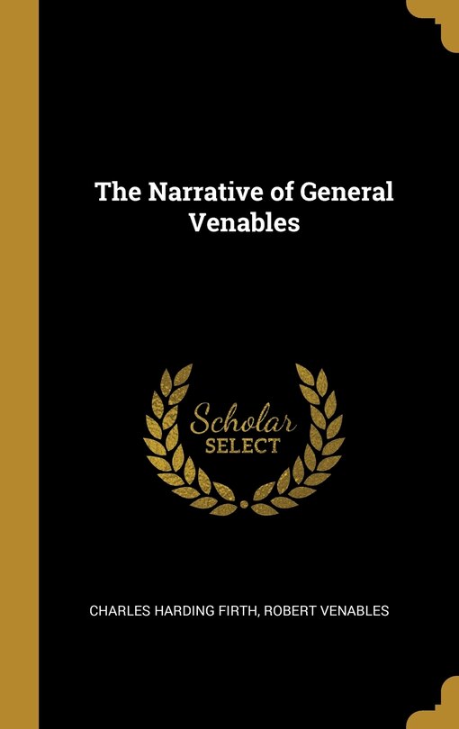 Front cover_The Narrative of General Venables