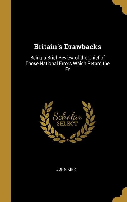 Couverture_Britain's Drawbacks