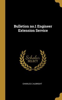 Bulletion no.1 Engineer Extension Service