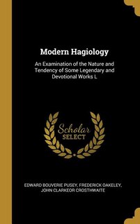 Front cover_Modern Hagiology