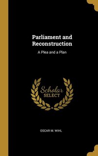 Front cover_Parliament and Reconstruction