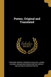 Front cover_Poems, Original and Translated