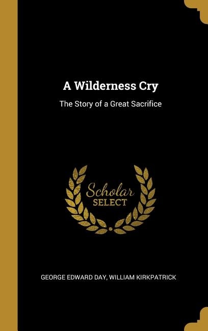 Couverture_A Wilderness Cry