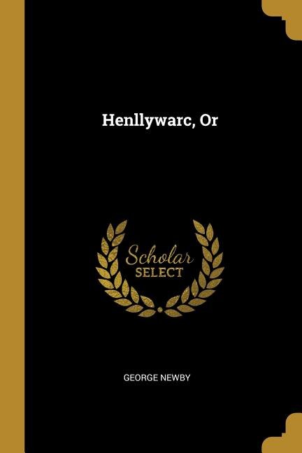Front cover_Henllywarc, Or