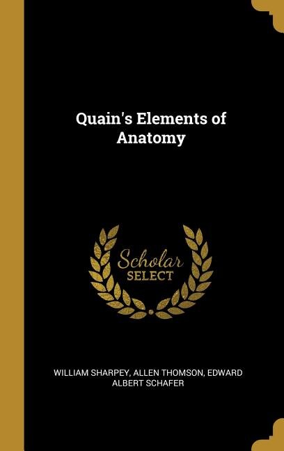 Front cover_Quain's Elements of Anatomy