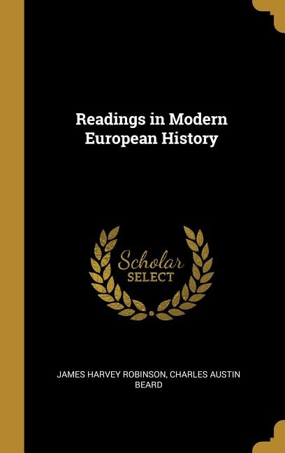 Couverture_Readings in Modern European History