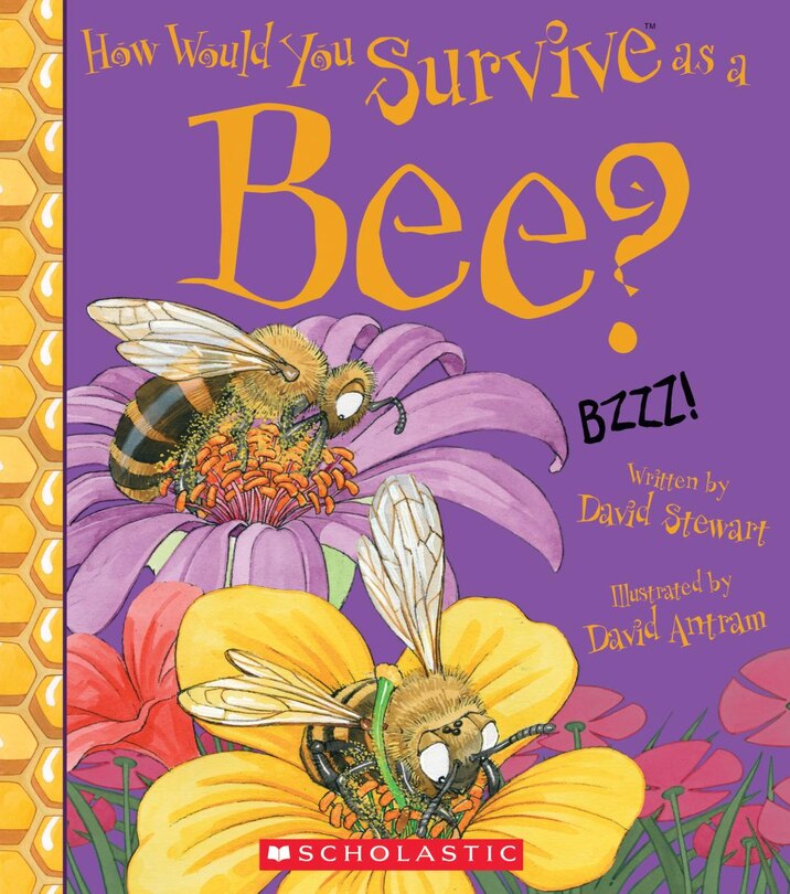 Front cover_How Would You Survive As A Bee? (library Edition)