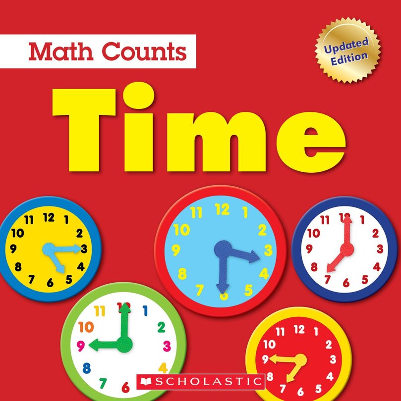 Front cover_Time (Math Counts: Updated Editions) (Library Edition)
