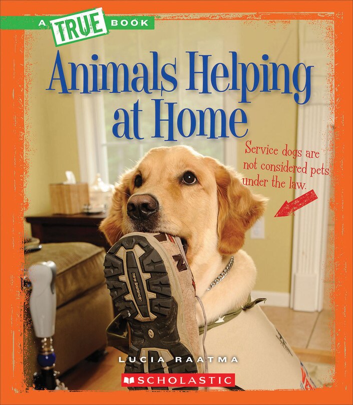 Couverture_Animals Helping at Home (A True Book: Animal Helpers) (Library Edition)