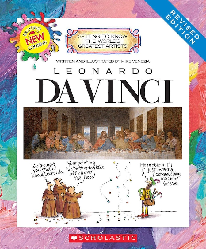Front cover_Leonardo Da Vinci (revised Edition) (getting To Know The World's Greatest Artists)