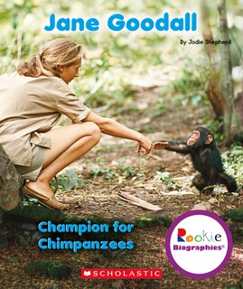 Couverture_Jane Goodall: Champion for Chimpanzees (Rookie Biographies)