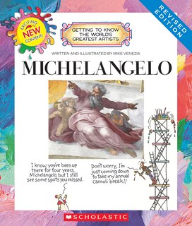 Couverture_Michelangelo (Revised Edition) (Getting to Know the World's Greatest Artists) (Library Edition)