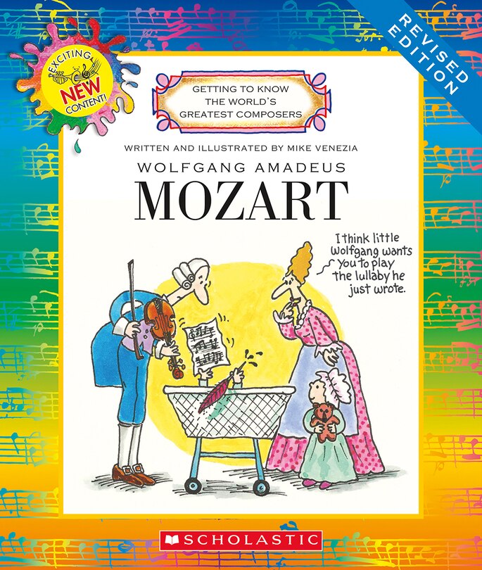 Couverture_Wolfgang Amadeus Mozart (Revised Edition) (Getting to Know the World's Greatest Composers) (Library Edition)
