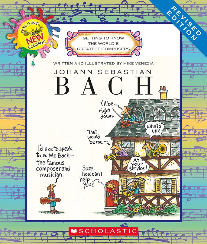 Couverture_Johann Sebastian Bach (Revised Edition) (Getting to Know the World's Greatest Composers) (Library Edition)