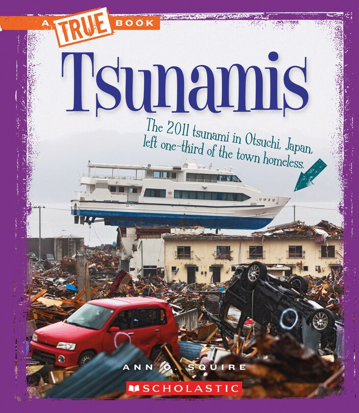 Front cover_Tsunamis (A True Book: Extreme Earth)
