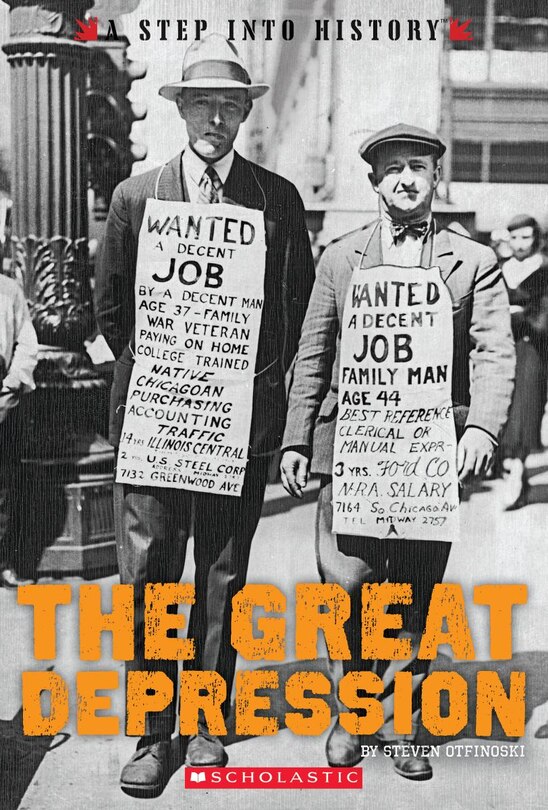 Front cover_The Great Depression (A Step into History) (Library Edition)