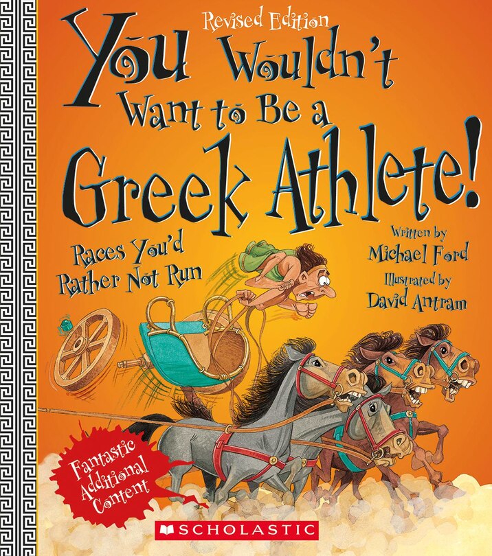 Couverture_You Wouldn't Want to Be a Greek Athlete! (Revised Edition) (You Wouldn't Want to…: Ancient Civilization)