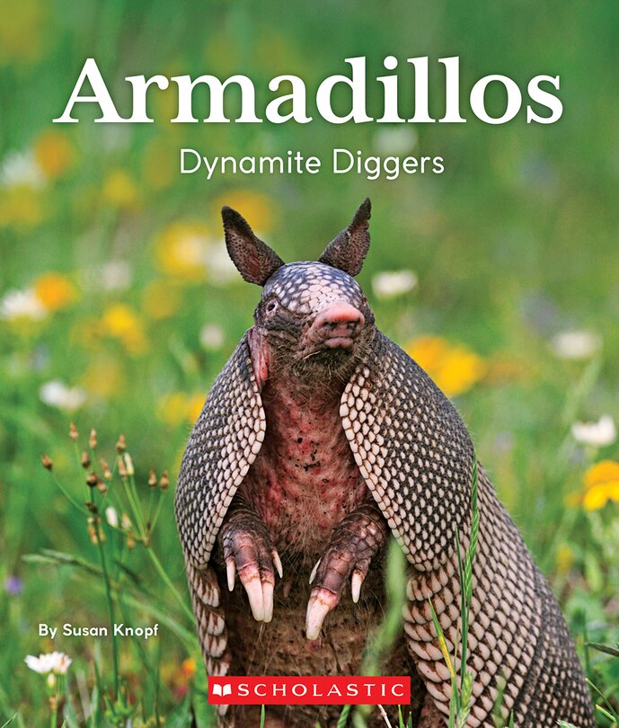 Front cover_Armadillos: Dynamite Diggers (Nature's Children) (Library Edition)