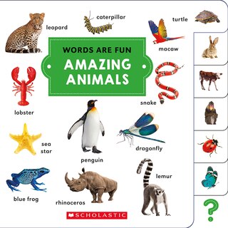 Front cover_Amazing Animals (words Are Fun)