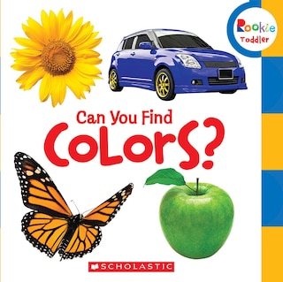 Couverture_Can You Find Colors? (rookie Toddler)