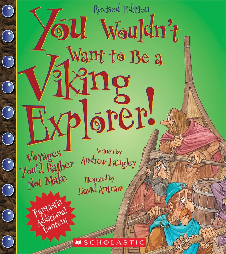 Couverture_You Wouldn't Want to Be a Viking Explorer! (Revised Edition) (You Wouldn't Want to…: Adventurers and Explorers) (Library Edition)