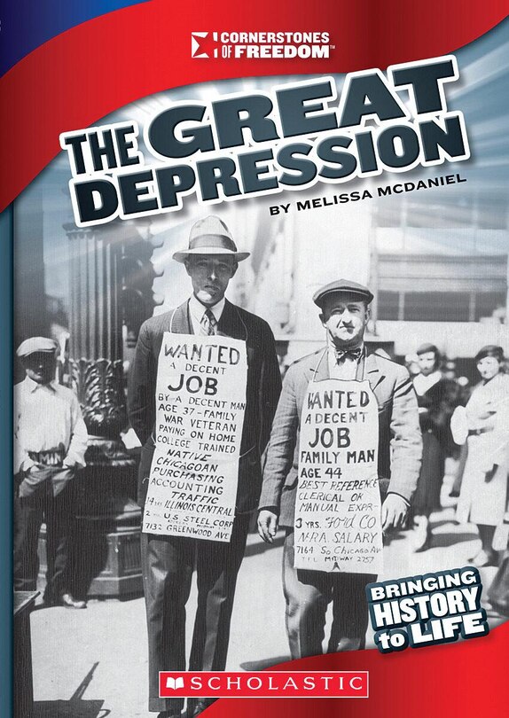 Couverture_The Great Depression (Cornerstones of Freedom: Third Series)