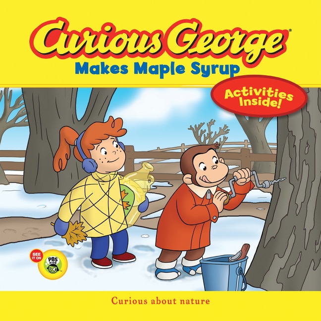 Front cover_Curious George Makes Maple Syrup (CGTV 8x8)