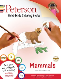 Front cover_Peterson Field Guide Coloring Books: Mammals