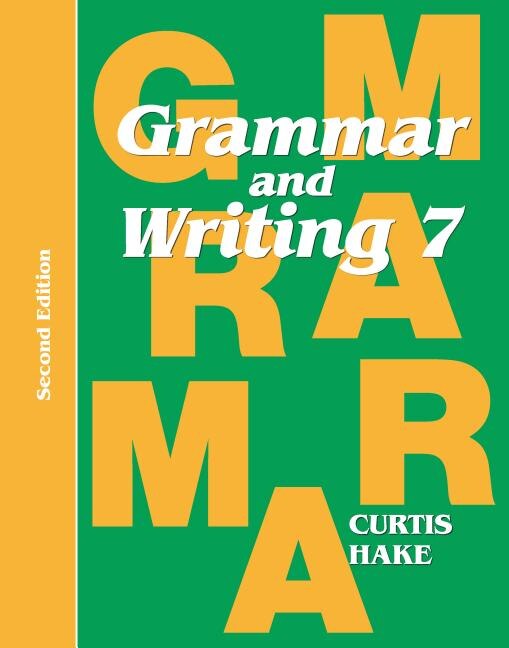 Front cover_Grammar & Writing Student Textbook Grade 7 2nd Edition 2014