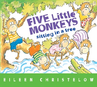 Couverture_Five Little Monkeys Sitting in a Tree Board Book