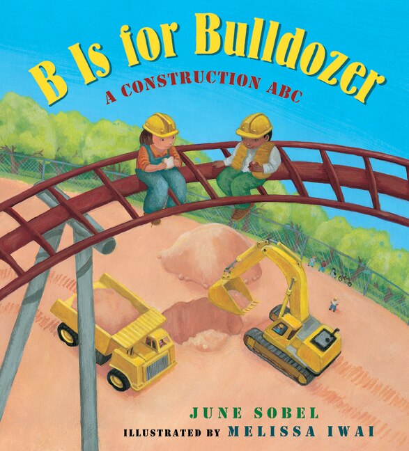 Couverture_B Is for Bulldozer Board Book