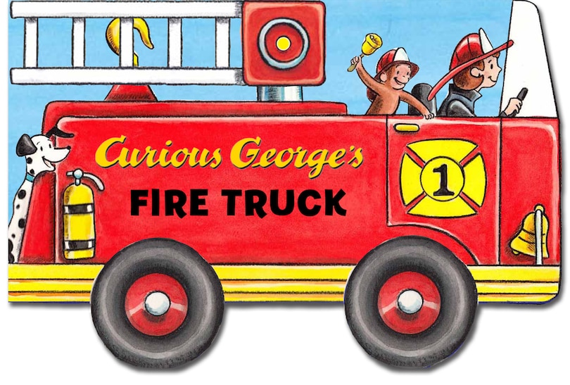 Front cover_Curious George's Fire Truck (mini movers shaped board books)