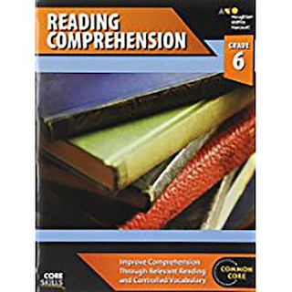 Front cover_Core Skills Reading Comprehension Workbook Grade 6