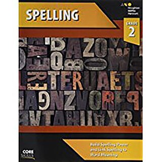 Front cover_Core Skills Spelling Workbook Grade 2