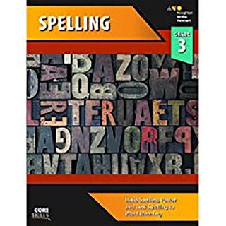 Front cover_Core Skills Spelling Workbook Grade 3