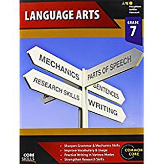 Front cover_Core Skills Language Arts Workbook Grade 7