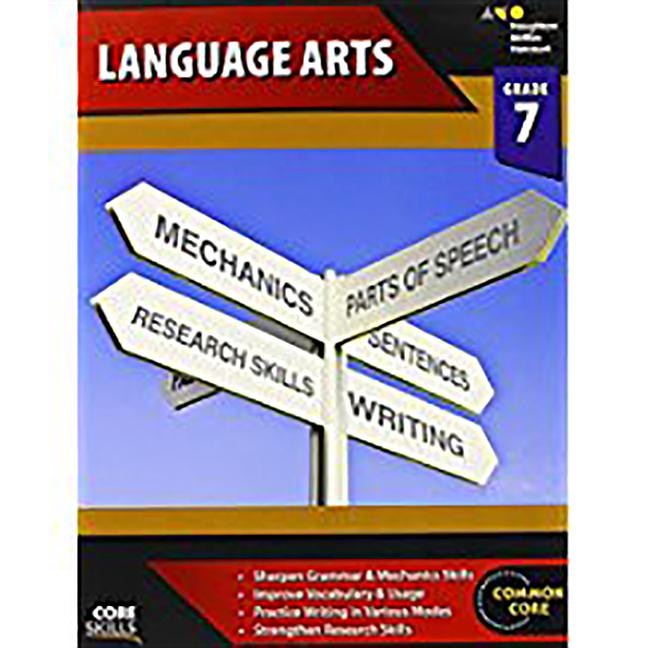 Front cover_Core Skills Language Arts Workbook Grade 7