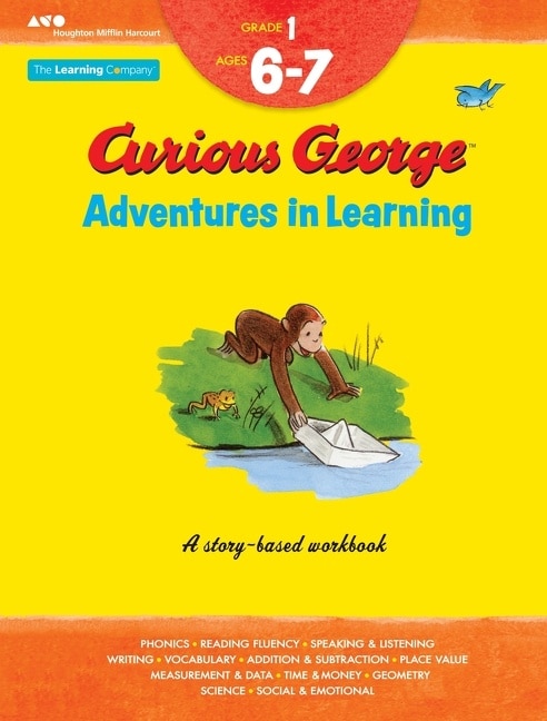 Front cover_Curious George Adventures in Learning, Grade 1