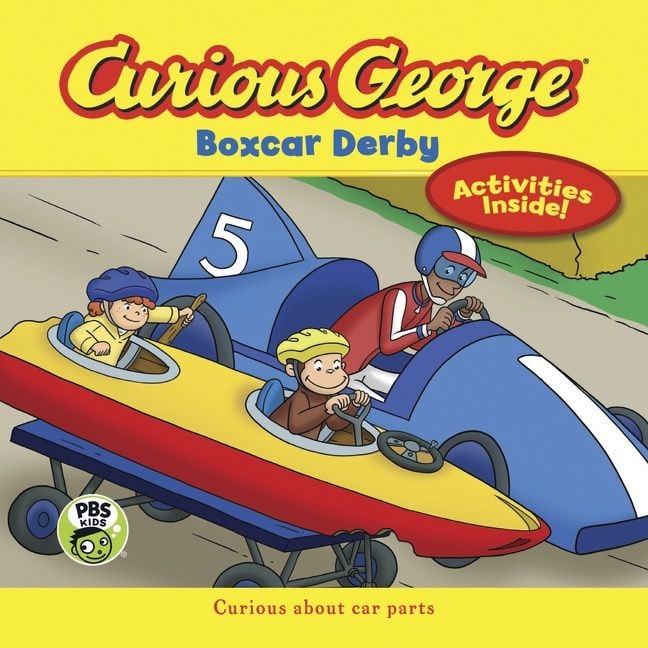 Front cover_Curious George Boxcar Derby (CGTV 8x8)