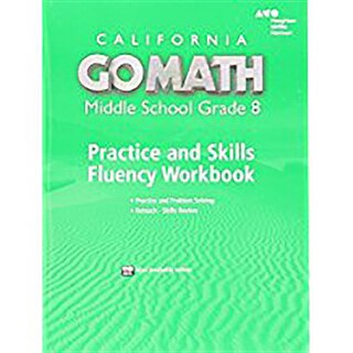 Front cover_Practice Fluency Workbook Grade 8