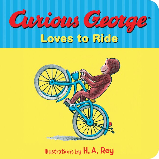 Front cover_Curious George Loves To Ride