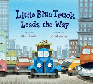 Little Blue Truck Leads The Way Lap Board Book