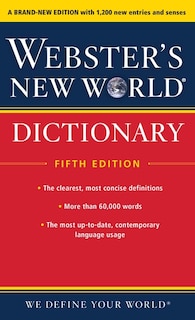 Front cover_Webster’s New World Dictionary, Fifth Edition