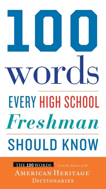 Front cover_100 Words Every High School Freshman Should Know