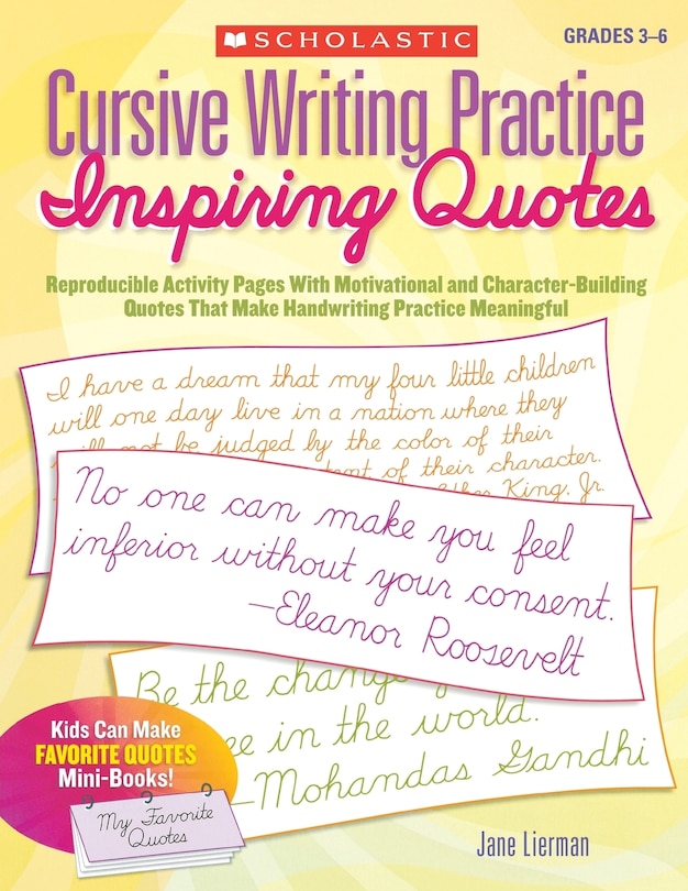 Couverture_Cursive Writing Practice: Inspiring Quotes